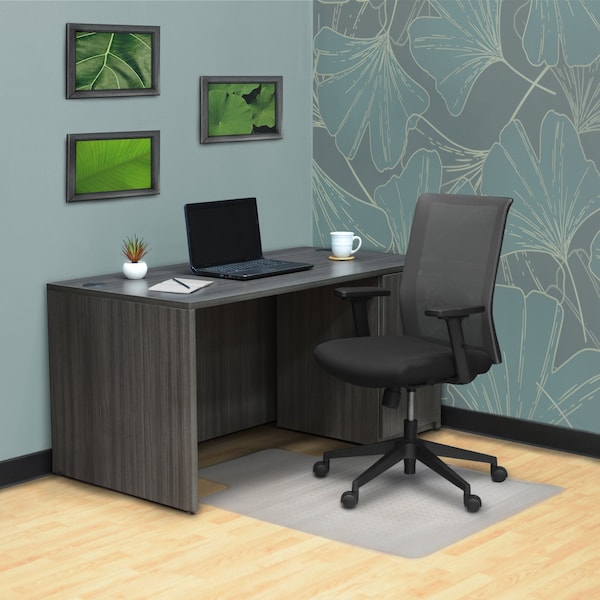Regency Regency Gripper Office Chair Mat for hardwood floor with lip, Thick 2.2mm, 36 x 48 inch - Clear CMH3648CL - main